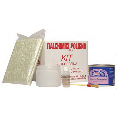 Kit vetroresina poliestere - vetroresina,