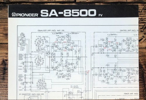 Pioneer 8500 amplificatore - pioneer,