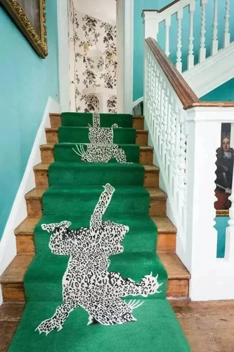 tappeti moderni leopardati
