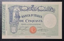 Regno Vittorio Emanuele III - 50 Lire Barbetti Matrice Fascio 06-12-1926