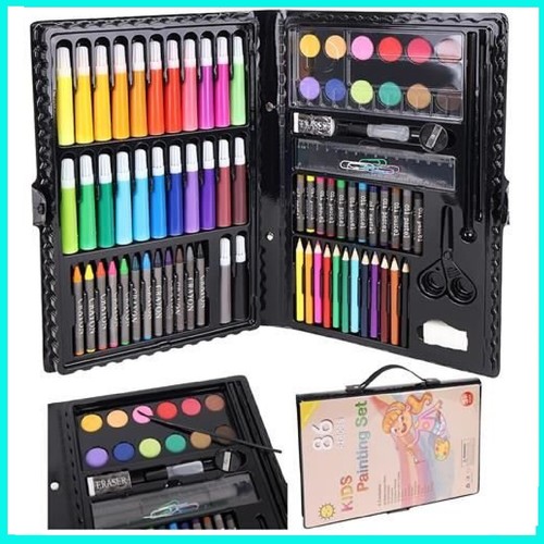 86pz kit set pittura disegno - 86pz,