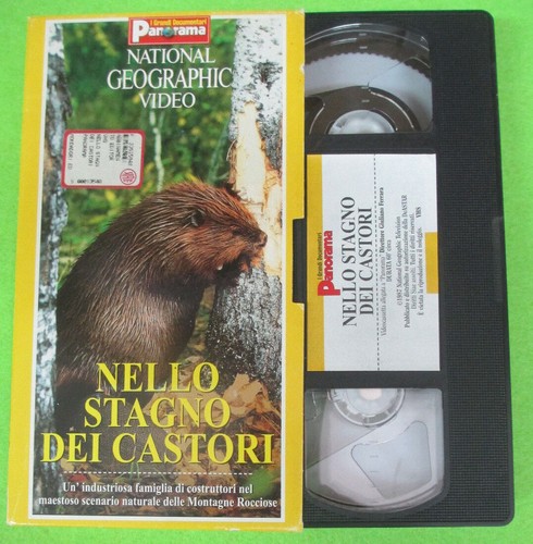 Film vhs nello stagno - film, castori