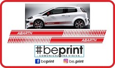 FASCE adesive punto auto stickers tuning strisce per fiancate laterali racing ab
