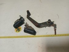 Coppia Pedana Pilota Pedale Freno Posteriore APRILIA Pegaso 50cc Tuareg