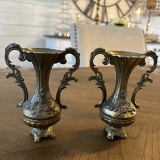 Vintage 2 portacandele ornati