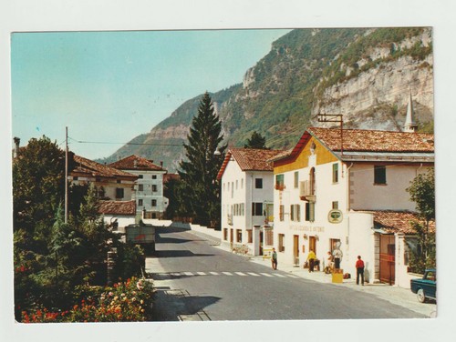 Fonzaso belluno cartolina via - fonzaso,