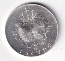 MALTA ORDINE DI MALTA 1971 MONETA DA 1 SCUDO IN ARGENTO ANGELO DE MOJANA PROOF -