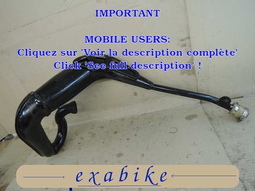 Pot echappement pour - pot,