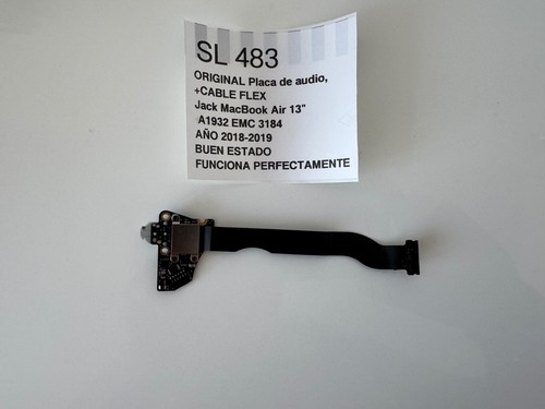 Original placa audio jack - original,