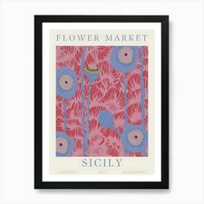 Flower market sicily art - sicily,