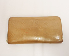 Autentico portafoglio lungo LOUIS VUITTON Monogram Vernis Zippy rotondo con...