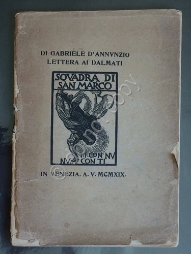 Annunzio lettera ai - -,