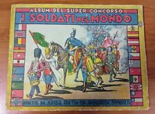 Album Figurine I SOLDATI NEL MONDO Ed. Vecchi anni '30 originale
