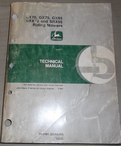 Manuale riparazione tosaerba - manuale,