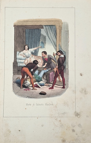 Antica stampa 1847 - 1847,