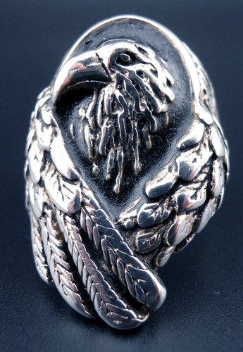 Nuovo anello biker eagle - anello,