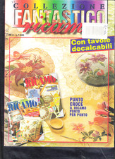Rivista, fantastico ricamo, punto croce x4,