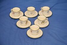 servizio caffe 6x ceramica terraglia ironstone Pagnossin Treviso anni 50 900