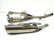 set silenziatori scarico per KAWASAKI Z 1000 ABS 2007-2009 usato 157711