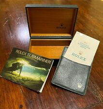 Rolex Submariner Scatola Originale+Garanzia+Custodia Pelle+Libretto Originali