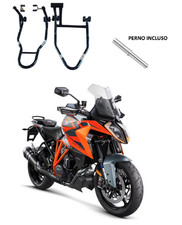 2 Cavalletti moto coppia alza ruote gomme cerchi KTM super Duke 1290 r GT WinNet