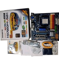 Gigabyte GA-MA785GM-US2H Presa AM3 AM2 + AM2 Scheda Madre Usato