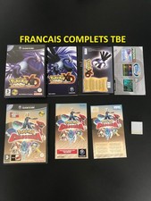 Pokémon XD + Pokemon Colosseum Nintendo Gamecube Game Cube FRA CIB TBE