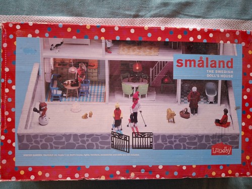 Lundby smaland garden winter - lundby,
