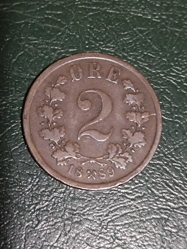 Moneta norvegia ore 1889 - -,