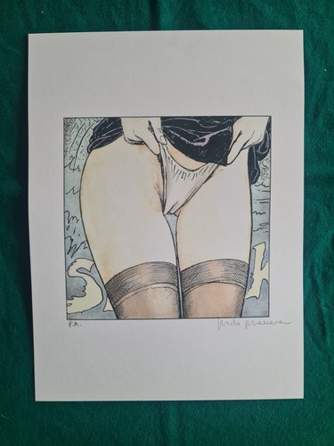 Milo manara stampa firmata - milo,