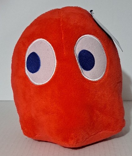Pac man red ghost plush - ms., pac-man