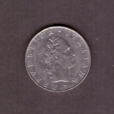 Italy 1956 lire circulated - lire,