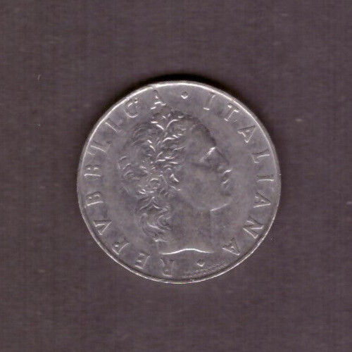 Italia 1956 lire circolate - italia,