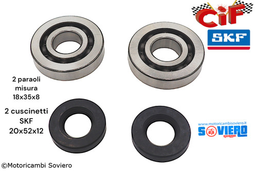 Kit revisione albero motore - kit,