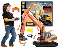 Escavatore Radiocomandato per bambini Ruspa Movimento Pala Rotazione 360° luci