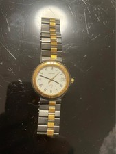 orologio uomo vintage Ferrari, colore nero e oro