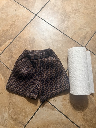 Pantaloncini bambino con logo