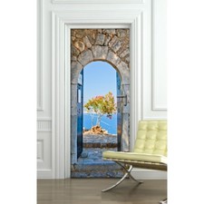 PORTA PERSONALIZZATA DECORAZIONI ARREDAMENTO PAESAGGIO ARREDO DESIGN MODERNO