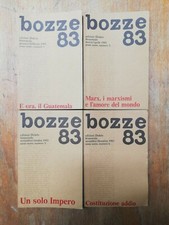 BOZZE - Dedalo - numeri 1 - 2