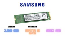 SSD Samsung 128GB M.2 2280 Usato MZ-NLN128C - Velocizza PC/Notebook/Mini PC