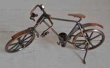 BICI BICICLETTA IN MINIATURA MATERIALI DI RECUPERO METALLO