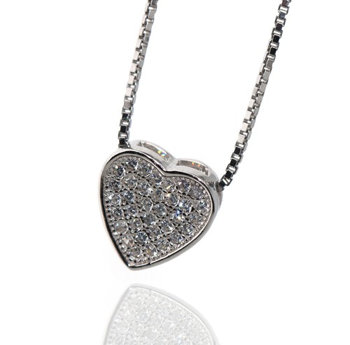 Collana cuore vero argento - vero,