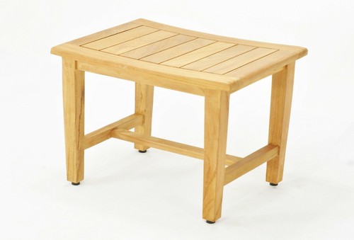 Sedile doccia vina legno - in, di