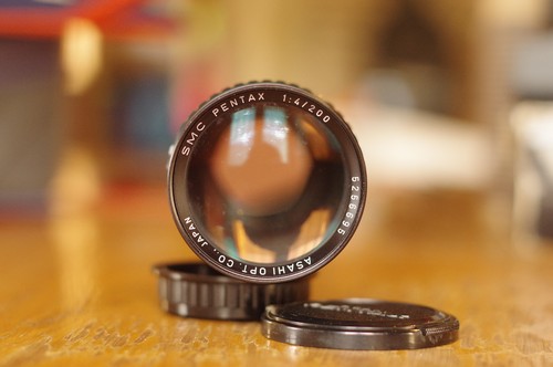 Objectif smc pentax 200mm f - objectif,