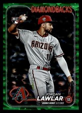 2024 Topps Update Series - Ordan Lawlar #US41 Green Foilboard /499 (RC)