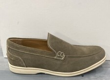 BRUNO MAGLI scarpa uomo size Eu 42 mocassino camoscio taupe (sole 29 cm)BM026*