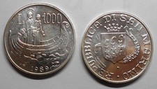San Marino 1000 Lire 1989 FDC (UNC ) AG Santo Marino 