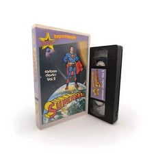 VHS Stardust Rara ? Superman Cartoon Classics Vol.2 Fantastimondo (1989)