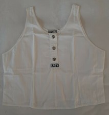 Top canotta spalla larga