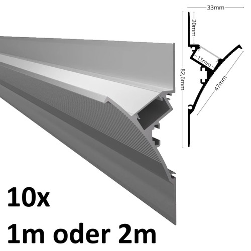 10x profilo alluminio - 10x,